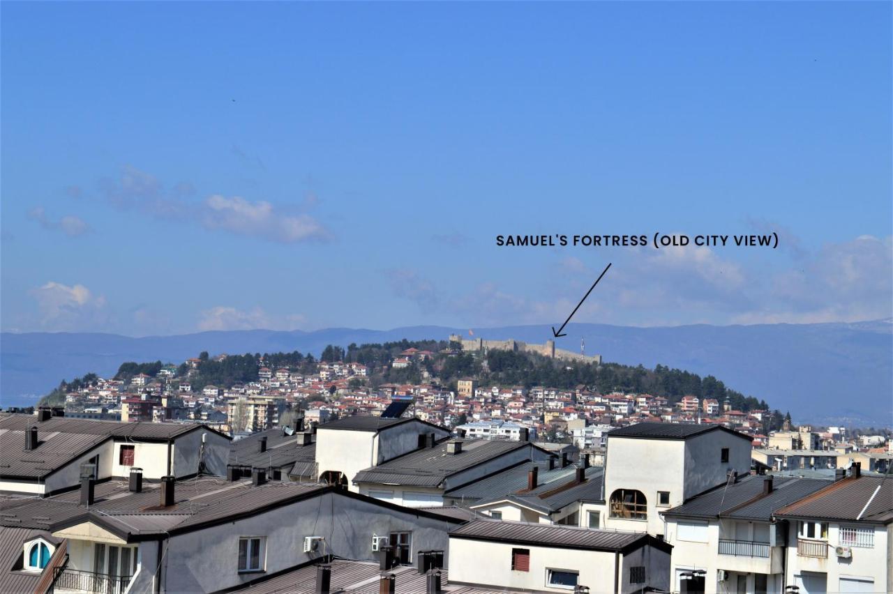 Charming & Spacious 2 Bedroom Apartment With A Gorgeous 8Th-Floor View Охрид Экстерьер фото